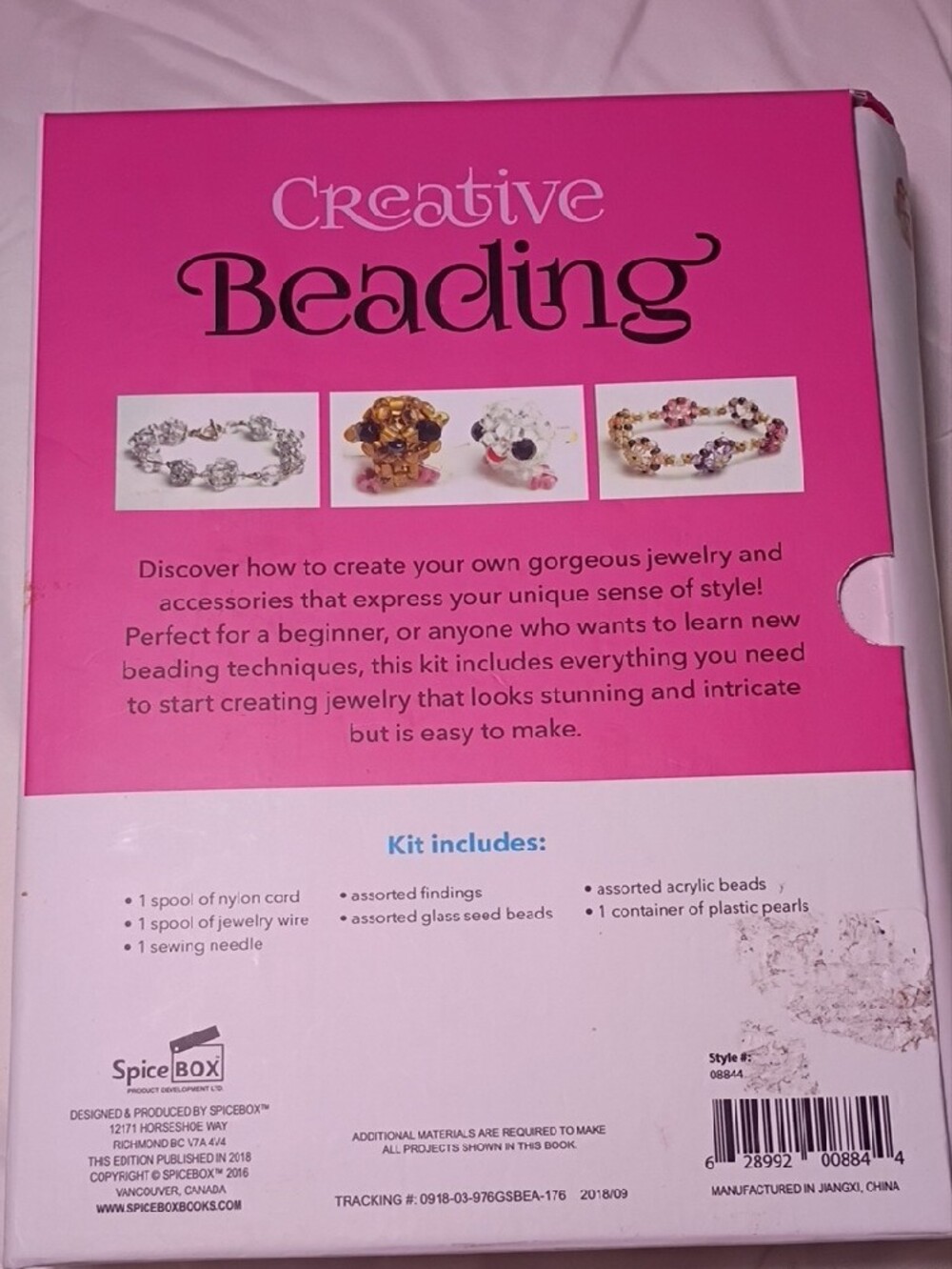 Creative‎ Beading Kit - Pink - Picture 5 of 5